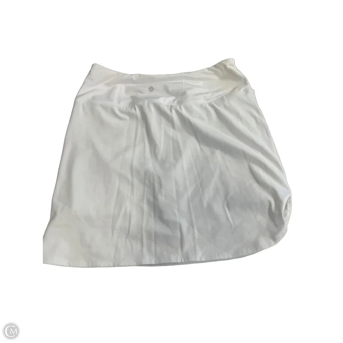 Athletic Skort By Athleta In White, Size: M
