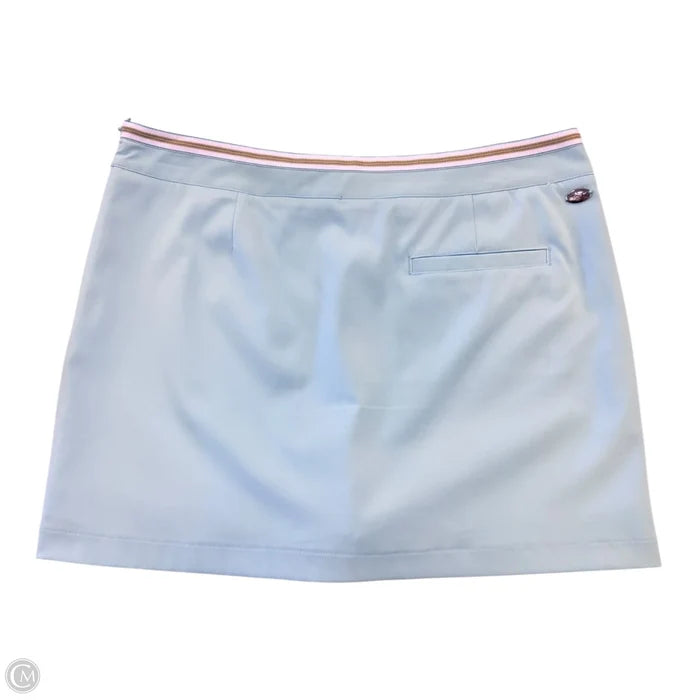 Athletic Skort By Clothes Mentor In Blue & Purple, Size: 4