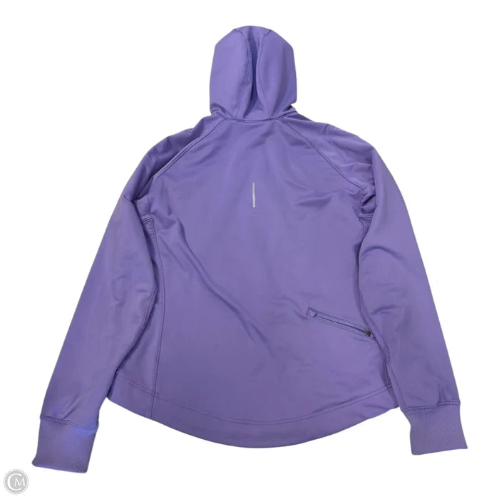 Athletic Sweatshirt Hoodie By Nike Apparel In Purple, Size: Xl