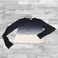Athletic Top Long Sleeve Crewneck By Clothes Mentor In Ombre Print, Size: L