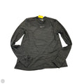 Athletic Top Long Sleeve Crewneck By Nike In Black, Size: S