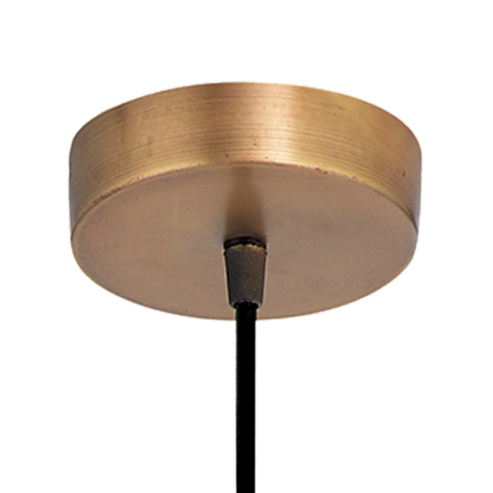 Azure Gold Bell-Shaped Pendant Lamp