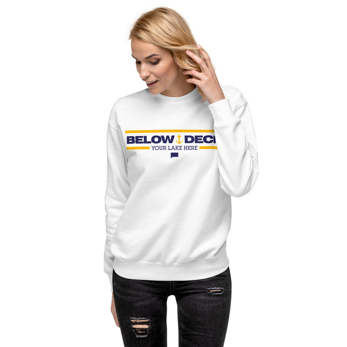 Below Deck Sweatshirt Personalized Lake