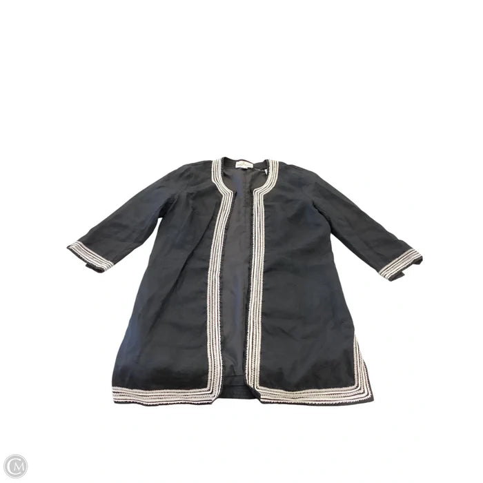 Blazer By Clothes Mentor In Black & White, Size: M
