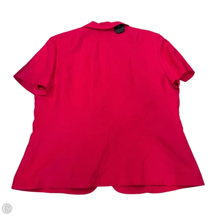 Blazer By Clothes Mentor In Pink, Size: 14