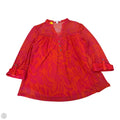 Blouse 3/4 Sleeve By Clothes Mentor In Orange & Pink, Size: M