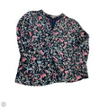Blouse Long Sleeve By Style And Company In Floral Print, Size: M