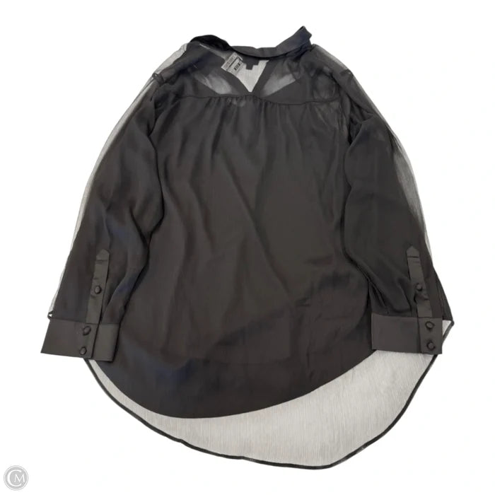 Blouse Long Sleeve By Torrid In Black, Size: 3x