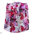 Blouse Sleeveless By Chicos In Floral Print, Size: 8