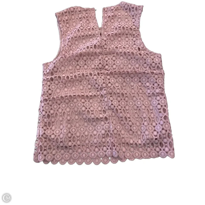 Blouse Sleeveless By Clothes Mentor In Pink, Size: M