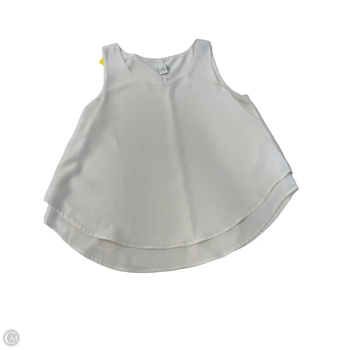 Blouse Sleeveless By Paper Crane In Cream, Size: M