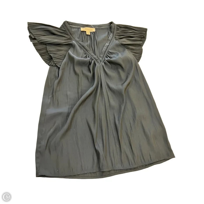 Blouse Sleeveless By Philosophy In Navy, Size: S