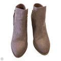 Boots Ankle Heels By Clothes Mentor In Tan, Size: 10
