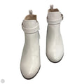 Boots Ankle Heels By Clothes Mentor In White, Size: 7.5
