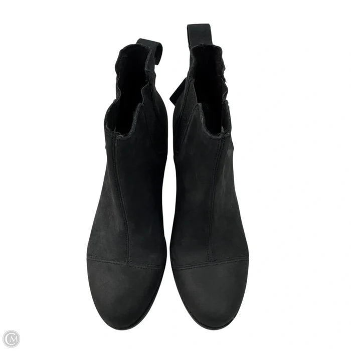 Boots Ankle Heels By Toms In Black, Size: 6