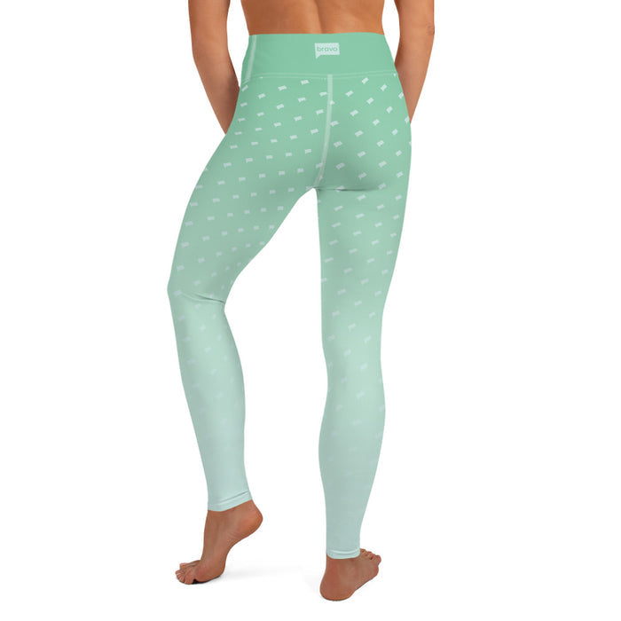 Bravo Gear Bravo Aqua Ombre  Women's All-Over Print Yoga Leggings