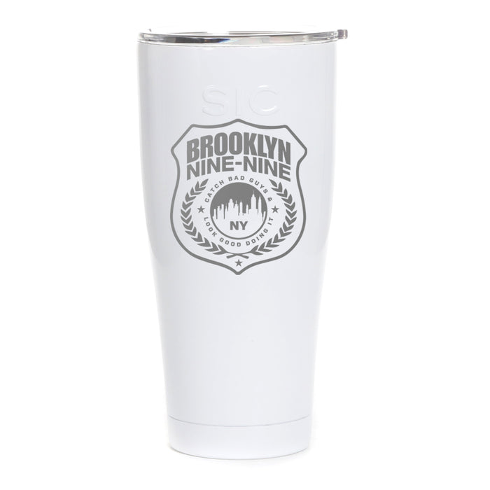 Brooklyn Nine-Nine Badge Laser Engraved SIC Tumbler