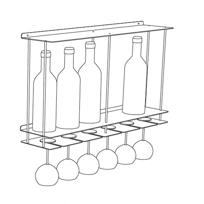 Cantinetta vinglashylla