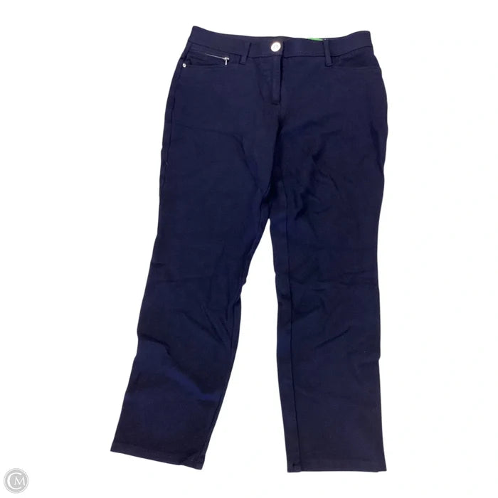 Capris By Chicos In Navy, Size: Xs