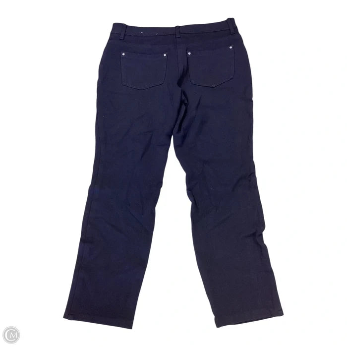 Capris By Chicos In Navy, Size: Xs