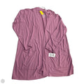 Cardigan By Clothes Mentor In Purple, Size: L