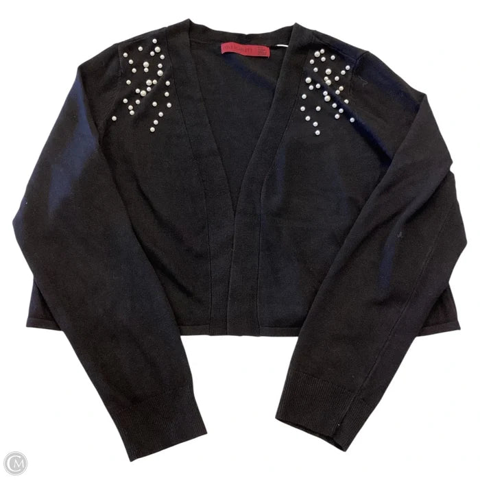 Cardigan By Love Scarlett In Black & White, Size: M