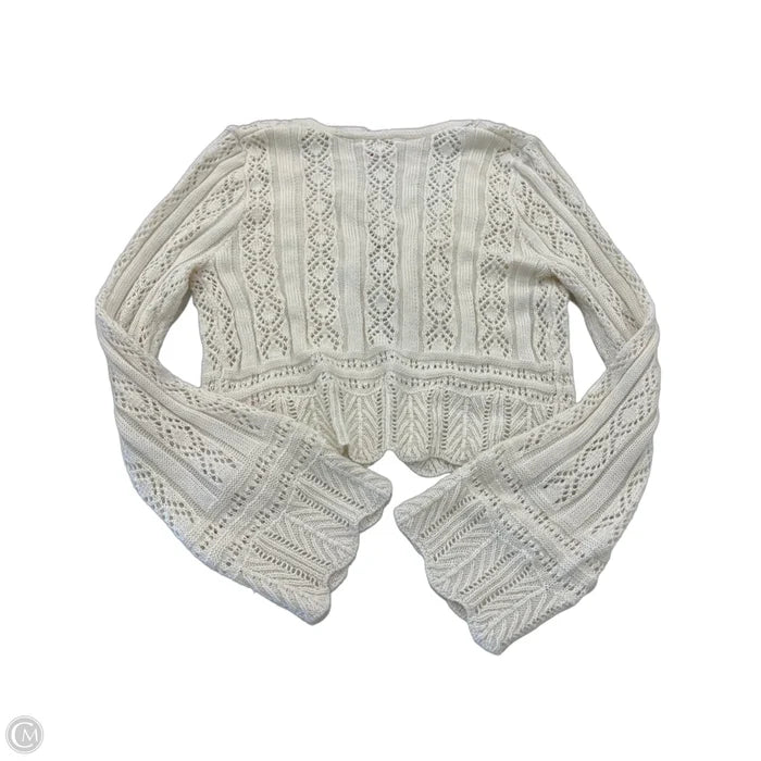Cardigan By No Boundaries In White, Size: M