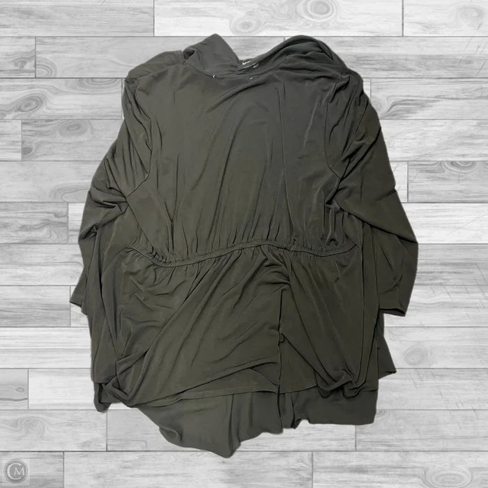 Cardigan By Susan Graver In Black, Size: 3x