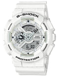 Casio G-Shock Marine White Series Watch - White - Shock Reistant - 200M - GA110MW-7A