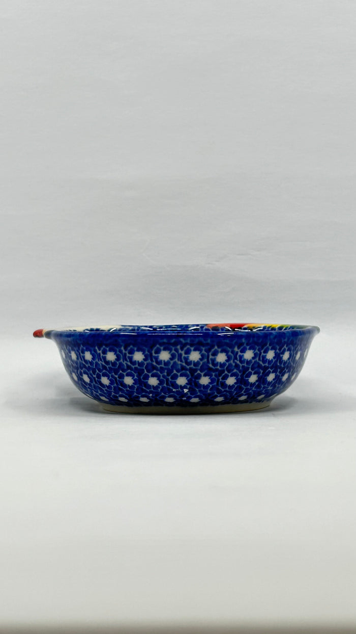 Chicken Bowl - Peach Floral - A1