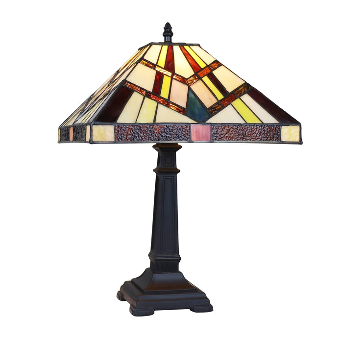 Chloe Vincent Table Lamp - Stained Glass Vincent Table Lamp