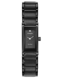 Citizen Eco-Drive Axiom Women's Watch - Black Metal - Diamond - Bracelet - EG7055-51E