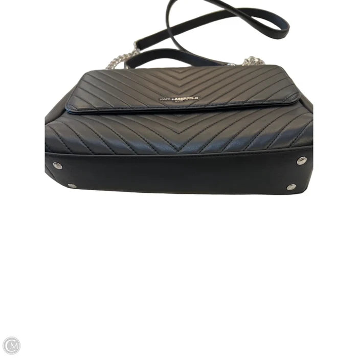 Crossbody Designer By Karl Lagerfeld, Size: Medium