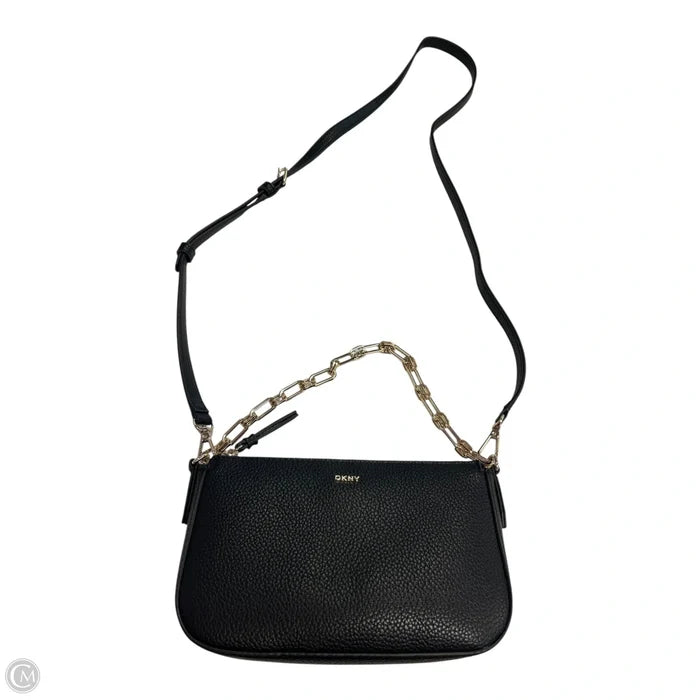 Crossbody Leather By Dkny, Size: Small