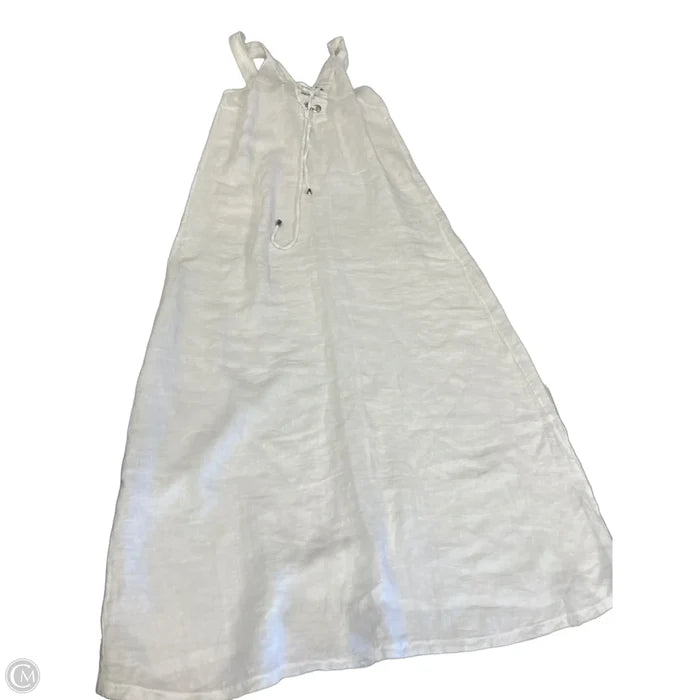 Dress Casual Maxi By Clothes Mentor In White, Size: L