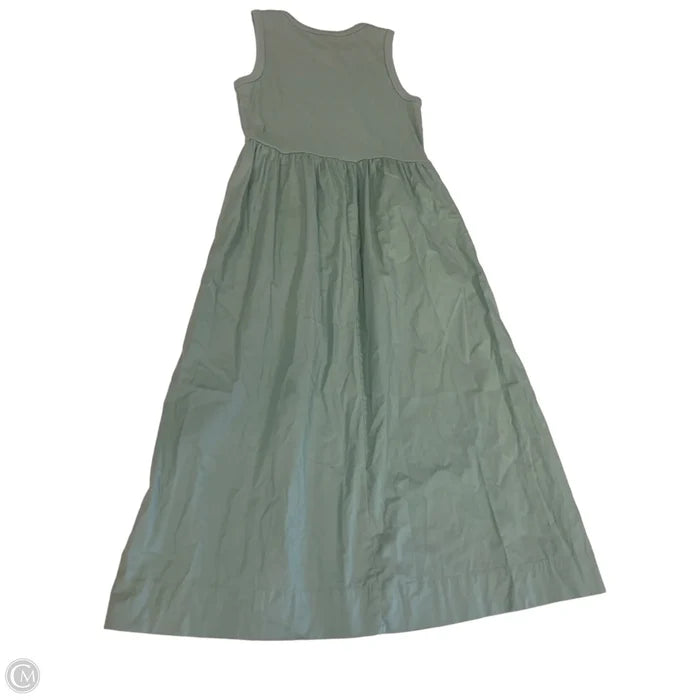 Dress Casual Maxi By J. Crew In Green, Size: Mp