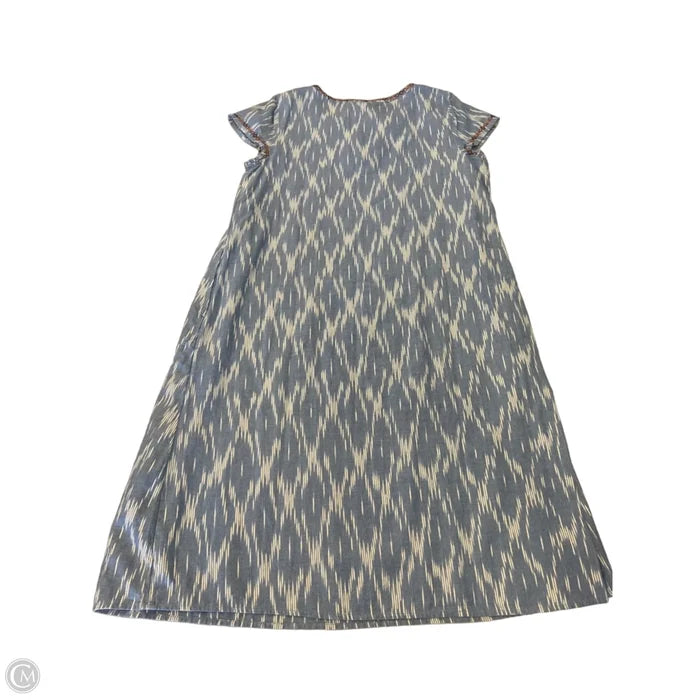 Dress Casual Maxi By J. Jill In Blue, Size: L