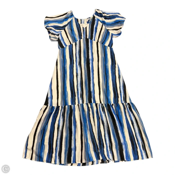 Dress Casual Maxi By Nine West In Striped Pattern, Size: Xxl