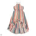 Dress Casual Midi By Bailey Blue In Striped Pattern, Size: Xl