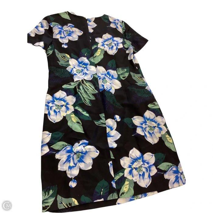 Dress Casual Midi By Banana Republic In Floral Print, Size: 8