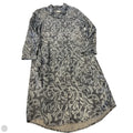 Dress Casual Midi By Chicos In Blue, Size: 6