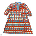 Dress Casual Midi By J Mclaughlin In Blue & Orange, Size: Xs