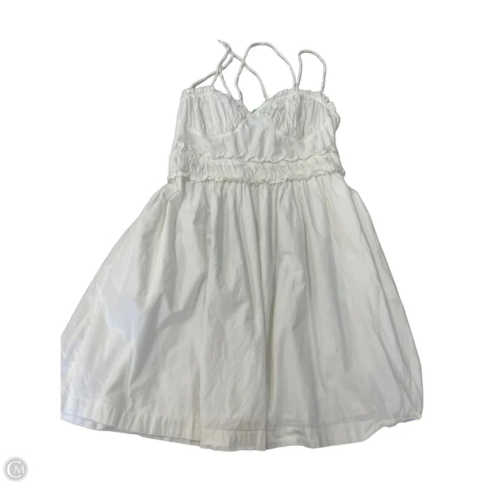 Dress Casual Short By Anthropologie In White, Size: S