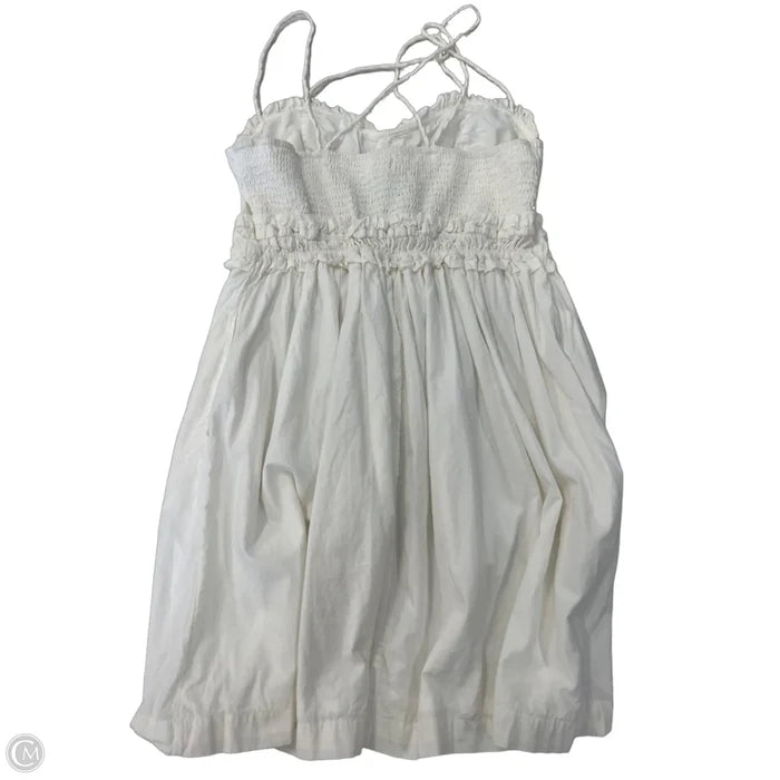 Dress Casual Short By Anthropologie In White, Size: S