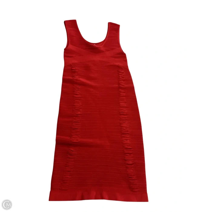 Dress Casual Short By Aura In Red, Size: L
