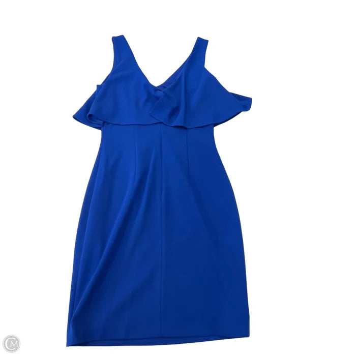Dress Casual Short By Badgley Mischka In Blue, Size: 0