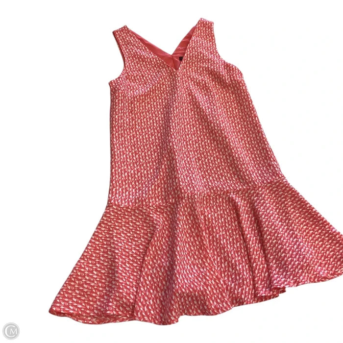Dress Casual Short By Banana Republic In Coral, Size: Xs