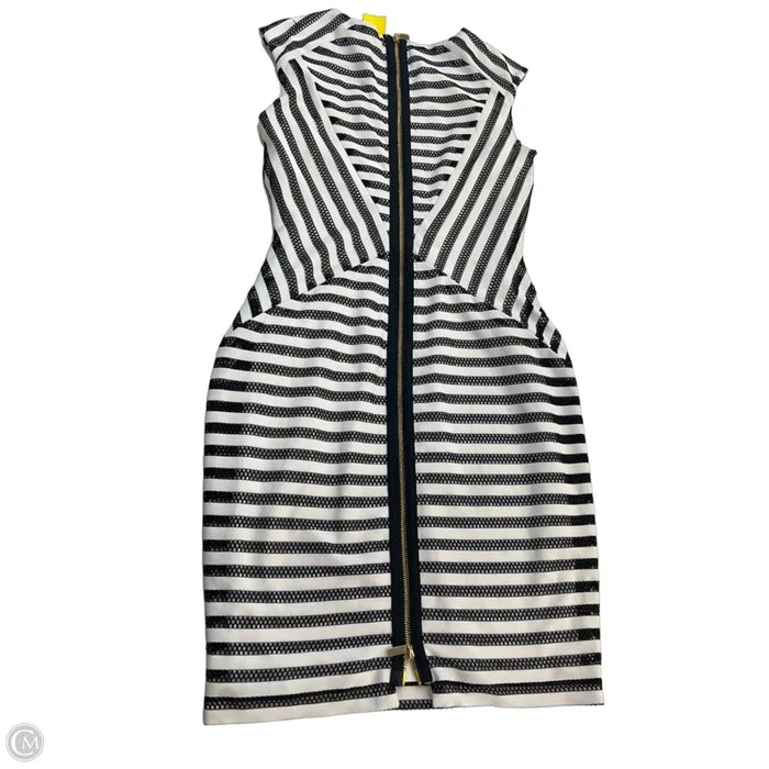 Dress Casual Short By Cache In Black & White, Size: 2