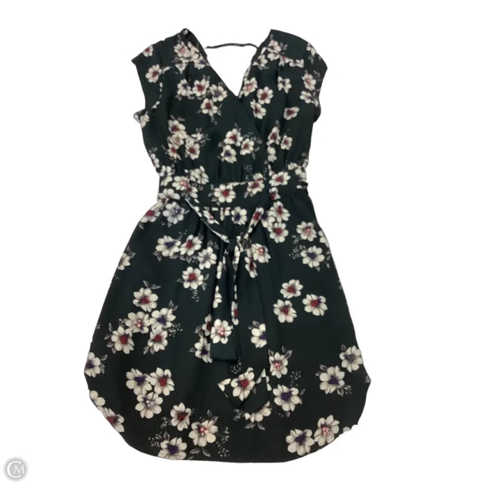 Dress Casual Short By Dr2 In Floral Print, Size: S