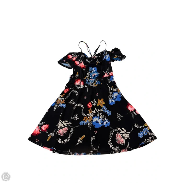 Dress Casual Short By Express In Floral Print, Size: S